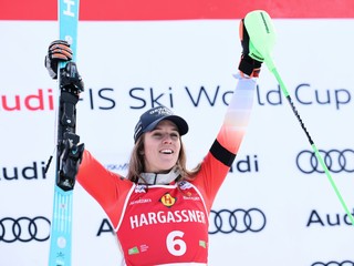 Víkend v Kranjskej Gore ovládla Rastová, po obráku zvíťazila aj v slalome