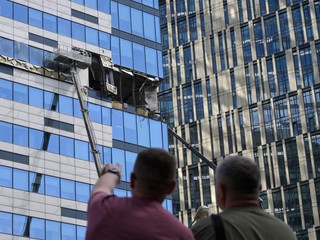 522. deň na Ukrajine: Dronový útok na Moskvu si vyžiadal zraneného