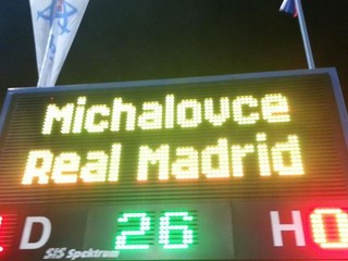 Michalovce mali na lopate slávny Real Madrid