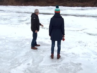 Kryhy na rieke Poprad nedávajú ľuďom spávať. Ak sa rýchlo roztopia, obce skončia pod vodou