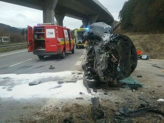 Za obcou Bertotovce v okrese Prešov došlo k dopravnej nehode, vyžiadala si jednu obeť