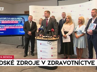 TB ministra zdravotníctva o ľudských zdrojoch v sektore