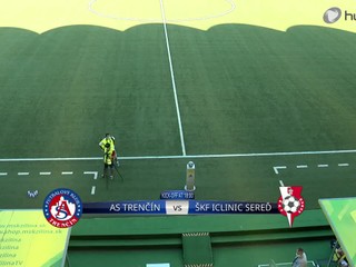 VIDEO: Krásne góly pri výhre AS Trenčín nad ŠKF Sereď 3:2