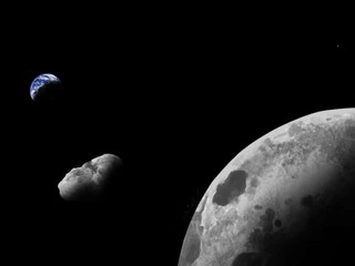 Asteroid obiehajúci okolo Zeme by mohol byť fragmentom Mesiaca