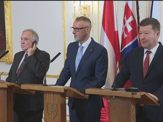 Tlačová beseda po stretnutí predsedov parlamentu