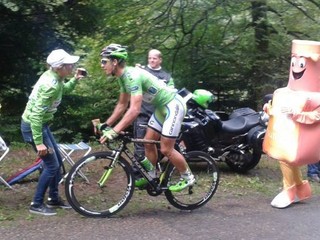 Sagan chcel vyhrať etapu pre priateľku k narodeninám