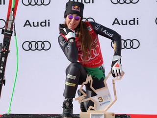 Goggiová vyhrala zjazd v Crans Montane, Vlhová 22.