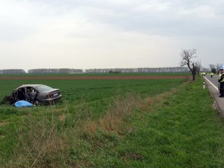 Tragická nehoda medzi Trnavou a Cíferom. Šofér narazil do stromu