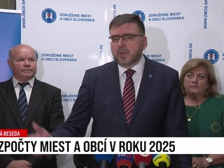 Tlačová beseda: Rozpočty miest a obcí v roku 2025