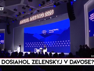 Štúdio 24: Čo dosiahol Zelenskyj v Davose?