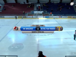 Brezno vedie nad Trebišovom v baráži o SHL 2:1, dnes štvrtý duel naživo na HUSTE.tv