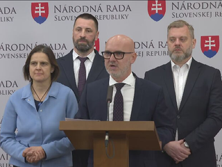 Tlačová beseda strany SaS: Výzva generálnemu prokurátorovi a návšteva Fica u Macrona