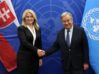 Prezidentka Čaputová rokovala so šéfom OSN