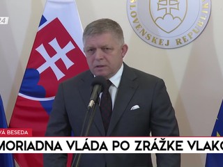 Tlačová beseda premiéra Fica po mimoriadnom rokovaní vlády