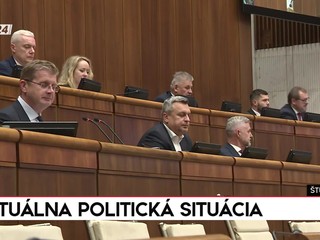 Štúdio 24: Aktuálna politická situácia
