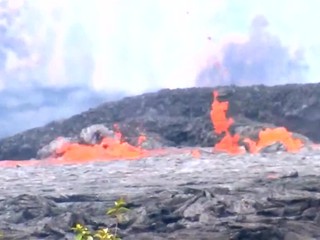 Sopka Kilauea  ohrozuje elektráreň. Odborníci bijú na poplach