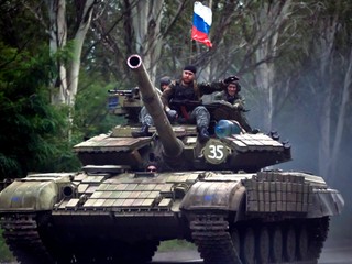 Podrobná mapa udalostí na Ukrajine