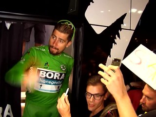 Sagan: Na zadnom kolese Gaviriu som vydržal až do konca