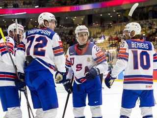 USA majú istotu postupu do štvrťfinále. Vyhrali nad Kazachstanom 6:1
