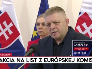 Tlačová beseda premiéra Fica v reakcii na list z Európskej komisie