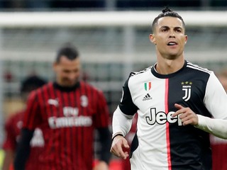 Ronaldo zariadil remízu Juventusu s AC Miláno