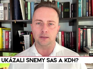 Štúdio 24: Čo ukázali snemy SaS a KDH?