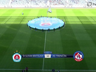 ŠK Slovan Bratislava porazil AS Trenčín 2:0