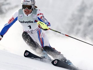 Zázrak Lizerouxa medzi bránkami v Adelbodene
