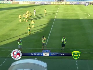 ZOSTRIH: FK Senica - MŠK Žilina 0:4