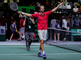 Vo finále Davis Cupu Chorvátsko - Rusko