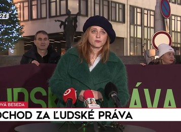 Tlačová beseda Amnesty International k pochodu za ľudské práva