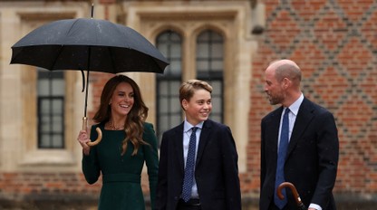 Veľký deň budúceho kráľa. Princ GEORGE nastúpil na Eton