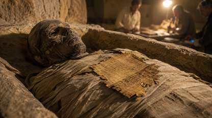 Archeológovia žasnú: V múmii našli fragment Homérovej Iliady