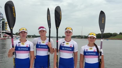 Ženský štvorkajak mal na dosah cenný kov na MS