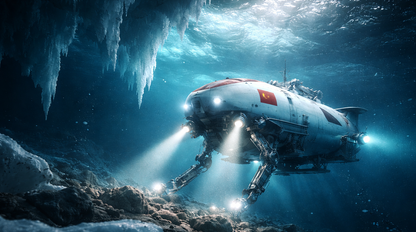 Číňania poslali ľudí pod arktický ľad: To, čo tam zažili, mení hru