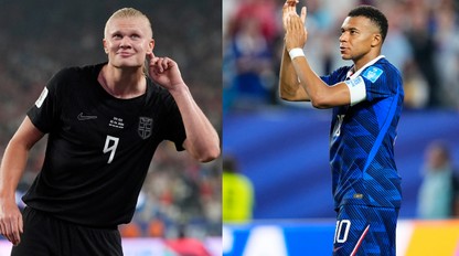 Dvojgólový HAALAND režíroval výhru Nórska, dva góly strelil aj MBAPPÉ