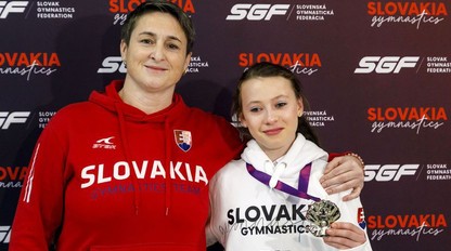 Gymnastka PILIAROVÁ zahviezdila na Majstrovstvách sveta, vybojovala striebro