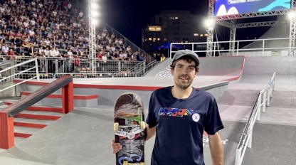 Skateboardista TURY štvrtý na Majstrovstvách sveta