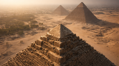 Na vrchole pyramídy sa objavil tvor, ktorého tam nik nečakal