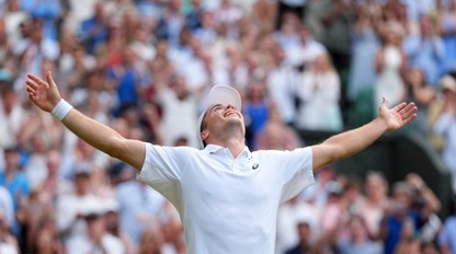 Brit FERY senzačne postúpil do semifinále Wimbledonu, favoritovi uštedril kanára