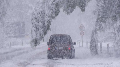Sneh pokryl mnohé oblasti, Slovensko len okrajom