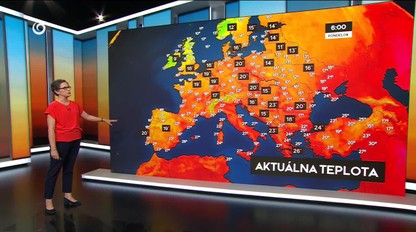 Počasie s Miriam JAROŠOVOU