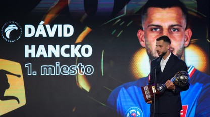 HANCKO premiérovo Futbalistom roka