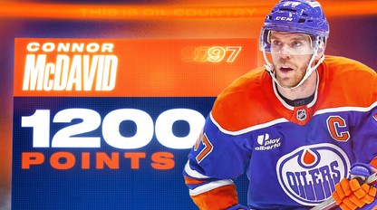 MCDAVID pokoril métu 1200 bodov
