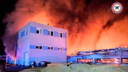 V Česku horelo výrobné centrum izraelských zbraní. Podľa polície išlo o úmysel