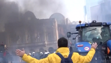 EÚ cúvla po protestoch farmárov, podpis dohody s Mercosurom sa odkladá