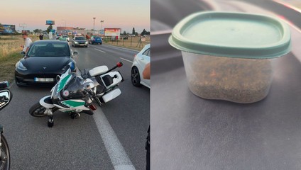 Zdrogovaný taxikár rozvážal ľudí na Lovestream. Autom narazil do policajného motocykla