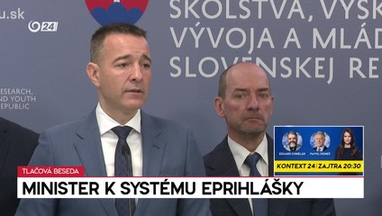 Drucker: Systém ePrihlášok funguje. Rezort tvrdí, že väčšinu problémov už odstránili