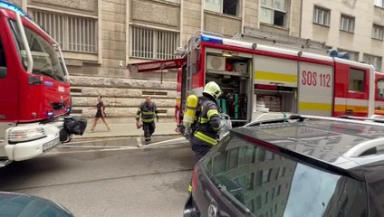 Hasiči zasahovali v Bratislave: Horelo v budove Generálnej prokuratúry