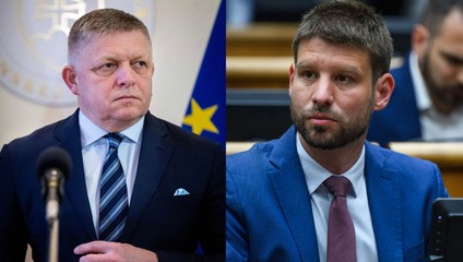 Šimečka vyzýva Fica na diskusiu. „Nemá morálne právo privlastňovať si slovo mier“